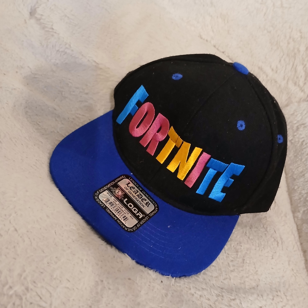 Fortnite Black and Blue Cap